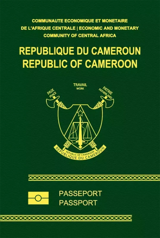 Visa Requirements for Cameroon: Entry Guidelines for Travelers - Group Victor Passport with Cameroon visa stamp and travel documents on a desk